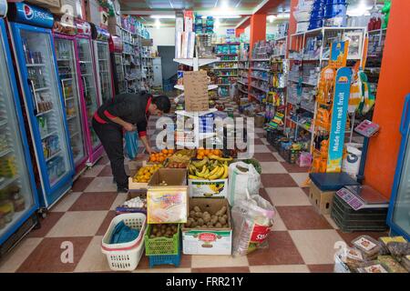 Supermarkt im Nordirak Stockfoto