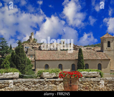 Malerischen Dorf von Lourmarin in der Provence, Frankreich Stockfoto
