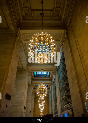 Grand Central Terminal Bahnhof, New York City, USA. Stockfoto