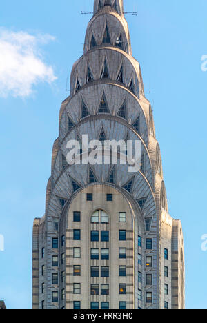 Das Chrysler Building, East Side von Manhattan, New York City, USA. Stockfoto