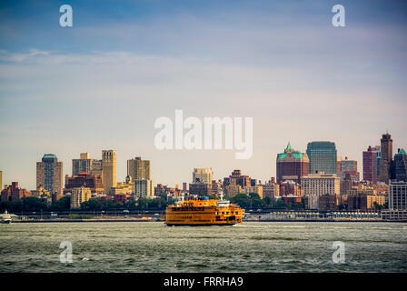 Staten Sie Island Ferry, New York City, USA Stockfoto