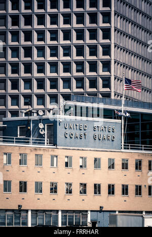 United States Coast Guard Building, New York City, USA. Stockfoto