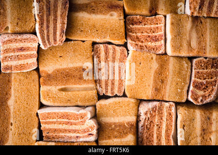 Pastila Stücke Hintergrund Stockfoto