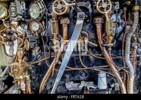 Rückwand des 6100 Royal Scot Stockfoto