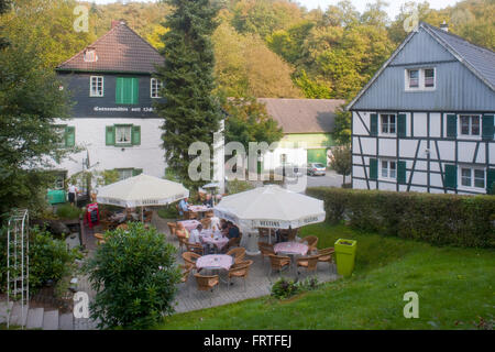 BRD, Nordrhein-Westfalen, Rheinisch-Bergischen Kreis, Wermelskirchen-Dabringhausen, Pfannkuchenhaus Coenenmühle Im Rheinisch-Ber Stockfoto