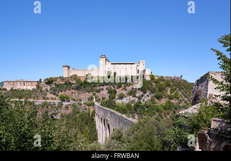 Rocca Albornoz Stockfoto