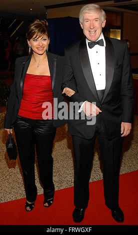 Washington, DC, USA, 29. April 2006 Maria Bartiromo und Ehemann Johnathan Steinberg WHCA abends Credit: Mark Reinstein Stockfoto