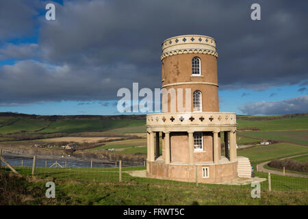 Clavell Tower; Kimmeridge Bay; Dorset; UK Stockfoto
