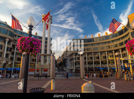 Georgetown Waterfront in Washington, D.C., USA Stockfoto