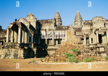 Bestandteil der Angkor Wat (Tempel von Angkor) Kambodscha Stockfoto