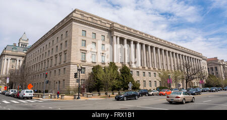 WASHINGTON, DC, USA - IRS Gebäude. Internal Revenue Service. Stockfoto