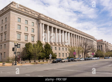 WASHINGTON, DC, USA - IRS Gebäude. Internal Revenue Service. Stockfoto