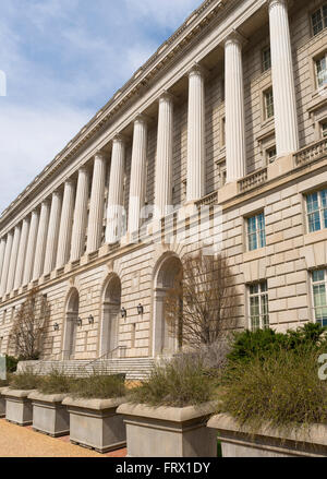 WASHINGTON, DC, USA - IRS Gebäude. Internal Revenue Service. Stockfoto