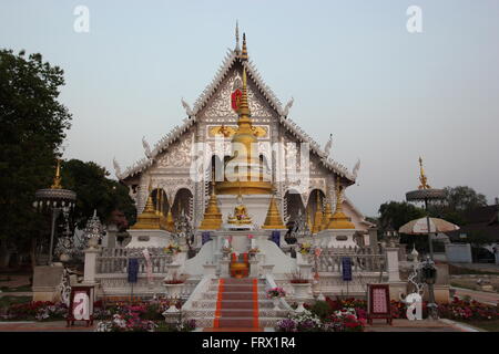 Chiangrai Tempel, Lampang, Thailand Stockfoto