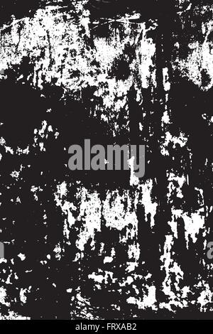 Schmutzige Overlay-Textur Stock Vektor