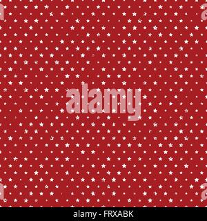 Nahtlose roten Stern Stock Vektor