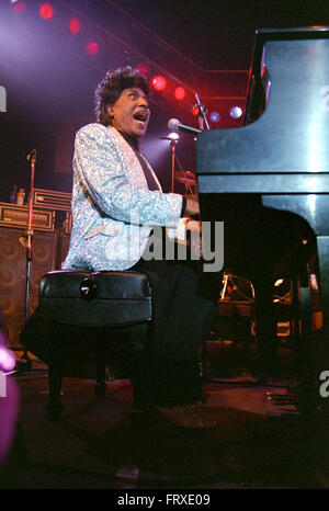 Little Richard Auftritt beim SXSW Festival Austin Music Hall, Donnerstag, 18. März 2004, Austin, Texas, Vereinigte Staaten von Amerika Stockfoto