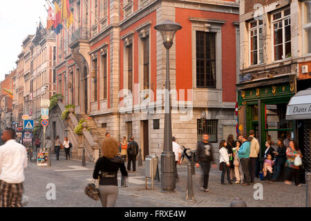 Hotel de Ville Rathaus, Liege, Wallonien, Belgien Stockfoto