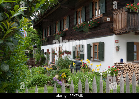 Altes Bauernhaus in Rattenberg, Bayerischer Wald, Bayern, Deutschland Stockfoto