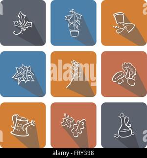 Symbol-Anlage Stock Vektor