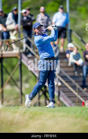 Austin, Texas, USA. 24. März 2016: Rory McIlroy in Aktion World Golf Championships-Dell Matchplay Runde 2 im Country Club in Austin. Austin, Texas. Mario Cantu/CSM Credit: Cal Sport Media/Alamy Live-Nachrichten Stockfoto