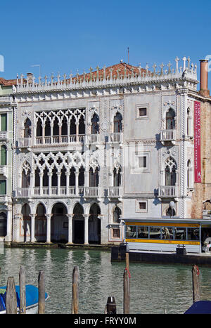 Venedig, Italien, Ca'd ' Oro am Canale Grande Stockfoto