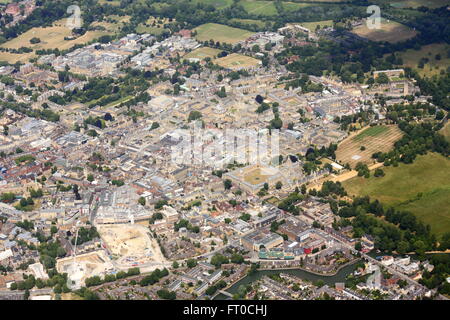 Luftaufnahme von Oxford Stockfoto