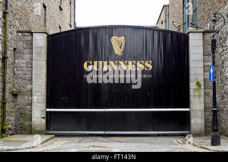 Die Guinness Brauerei St Jamess Tor Dublin Irland Stockfoto