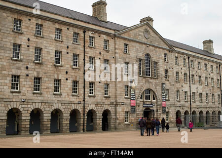 Dekorative Kunst und Geschichte Nationalmuseum von Irland in die alte Collins barracks Dublin Irland ehemalige britische Garnison royal Kaserne Stockfoto