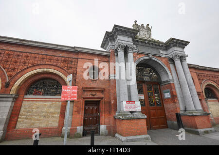 Dublin-Großhandelsmarkt Gebäude historische Obst- und Gemüsemärkte Irland Stockfoto