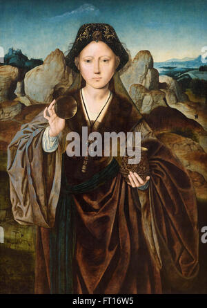 Meister der Mansi Magdalena (aktive 1510-1525), Magdalena, ca. 1525. Stockfoto