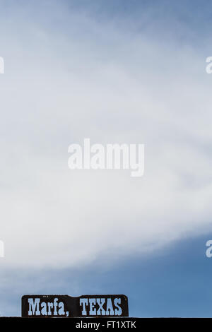 Szenen rund um Marfa, TX Stockfoto