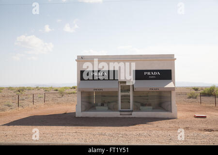 Szenen rund um Marfa, TX Stockfoto