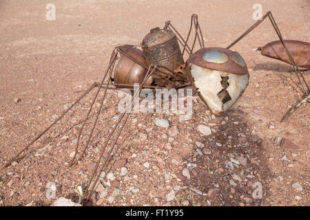 Szenen rund um Marfa, TX Stockfoto