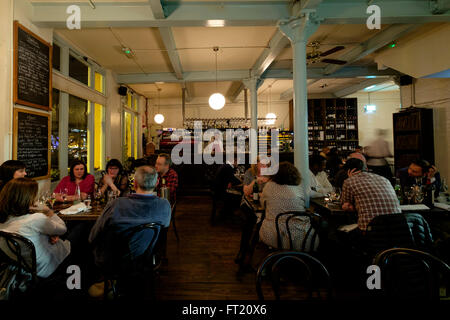 Das gewundene Treppe Restaurant in Dublin, Republik Irland, Europa Stockfoto