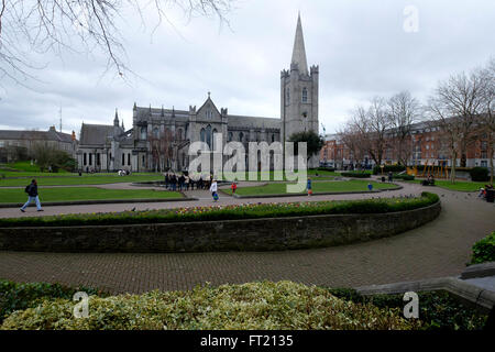 St. Patricks Kathedrale in Dublin, Republik Irland, Europa Stockfoto