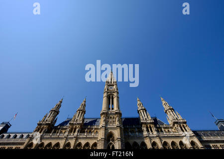 Wiener Rathaus, Österreich Stockfoto