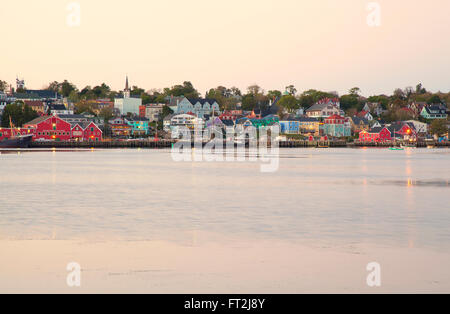 Lunenburg ist eine kanadische Hafenstadt in Lunenburg County, Nova Scotia. Auf die Provinz South Shore liegt Lunenburg Stockfoto