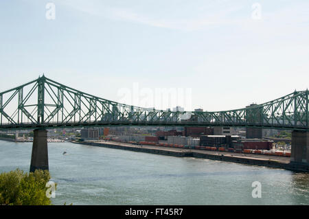 Jacques Cartier Brücke - Montreal - Kanada Stockfoto