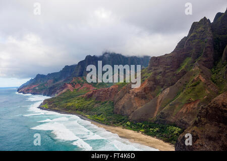 Na Pali Küste Stockfoto