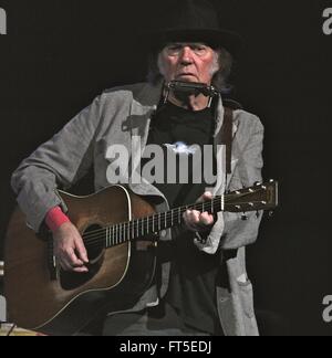 Neil Young, Carnegie Hall 06.01.2014 Foto Michael Brito Stockfoto