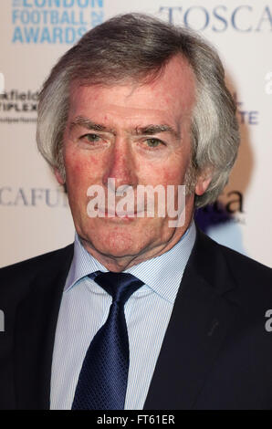 3. März 2016 - Pat Jennings besuchen London Football Awards 2016 bei Battersea Evolution in London, Vereinigtes Königreich. Stockfoto