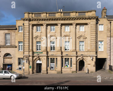 Lloyds Bank auf auf Galerie in Alnwick, Northumberland, England, UK Stockfoto