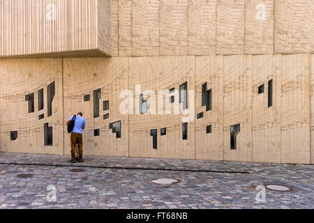 Museums Für Architekturzeichnung, das Museum für architektonische Zeichnung der Tchoban Stiftung. Äußere Bau-detail Stockfoto