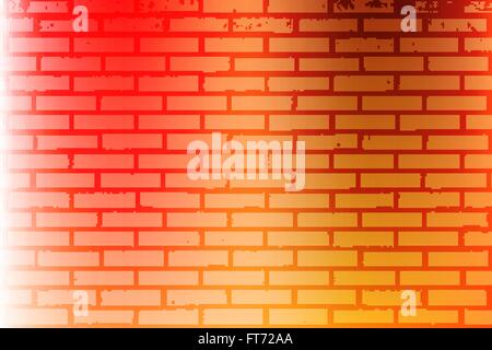 Brickwall Farbtextur Stock Vektor