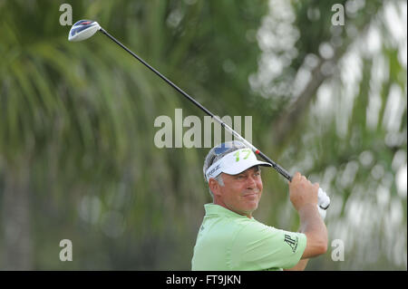 10. März 2012 - USA - Darren Clarke in der dritten Runde der World Golf Championship Cadillac Championship auf dem TPC Blue Monster Course im Doral Golf Resort And Spa auf 10. März 2012 in Doral, Florida, Doral, Fla... ZUMA PRESS / Scott A. Miller. (Kredit-Bild: © Scott A. Miller über ZUMA Draht) Stockfoto