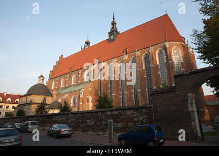 Polen, Stadt Krakow (Krakau), Corpus Christi Basilika Stockfoto