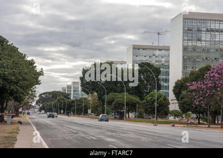 BMWi-Gebäude in Brasilia Hauptstadt von Brasilien Stockfoto