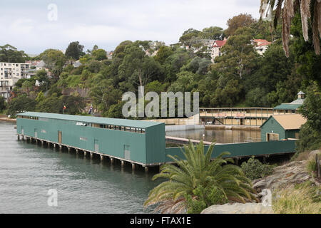 Dawn Fraser Bäder, Elkington Park in Balmain, Sydney, Australien Stockfoto