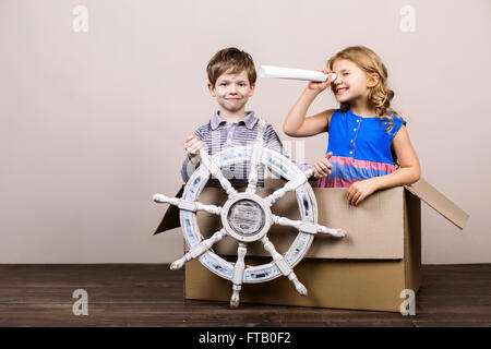 Schönes Konzept für Kindheitsträume Stockfoto